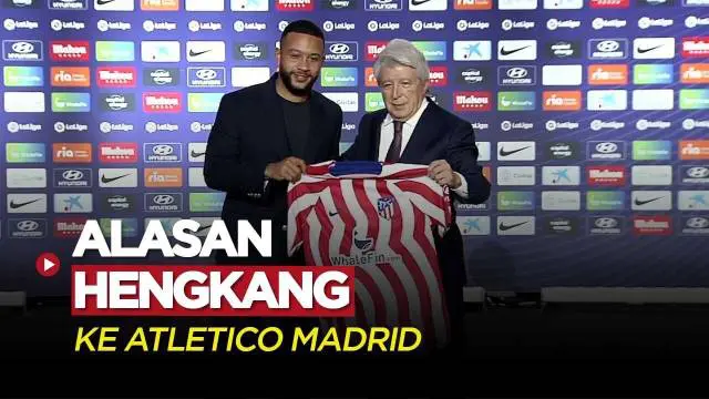 Berita Video, Alasan Memphis Depay Tinggalkan Barcelona dan Gabung Atletico Madrid yang Diungkapkan pada Jumat (20/1/2023)