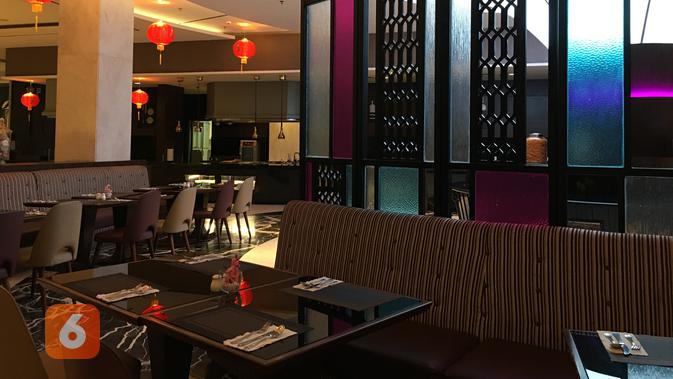 Mosaic All Day Dinning Restaurant Crowne Plaza Bandung. (Liputan6.com/Putu Elmira)