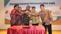 RNI melaksanakan penandatanganan Perjanjian Kerjasama dengan BTPN, Selasa (19/12/2017) di Gedung RNI, Jakarta.