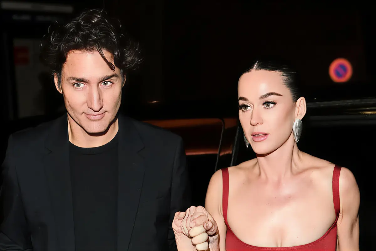 Justin Trudeau and Katy Perry Have Lunch with Former Japanese PM, Sign of Serious Relationship?