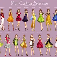 Rasakan gemasnya pakai baju, tas, dan sepatu motif buah ini.