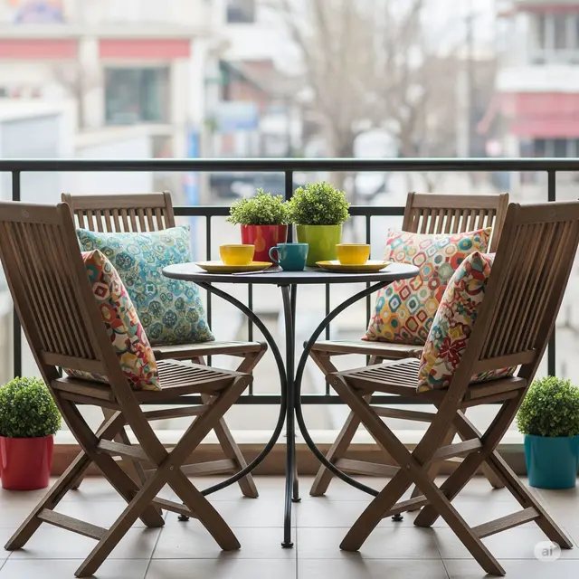 Model Balkon Rumah Sederhana. Foto: Gemini