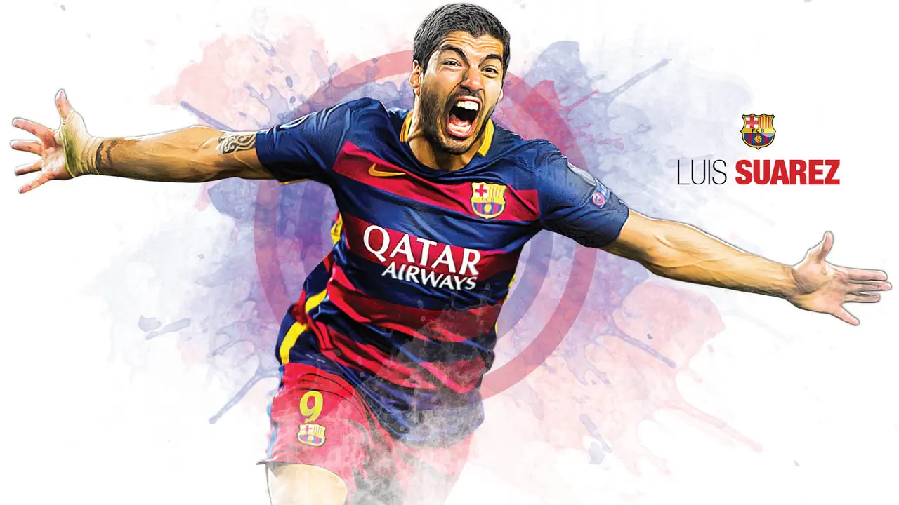 Infografis Luis Suarez