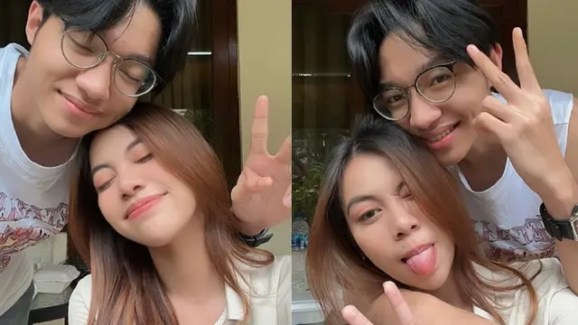 Disebut Bucin, Ini 6 Potret Mesra Kiesha Alvaro dan Frislly Herlind