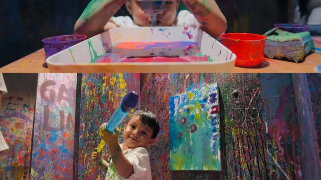 Gaya Kompak Serba Putih Rey Mbayang dan Dinda Hauw Rayakan Ulang Tahun Anak Kedua dengan Cara Sederhana