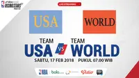 NBA ALL STAR_USA Vs World (Bola.com/Adreanus Titus)