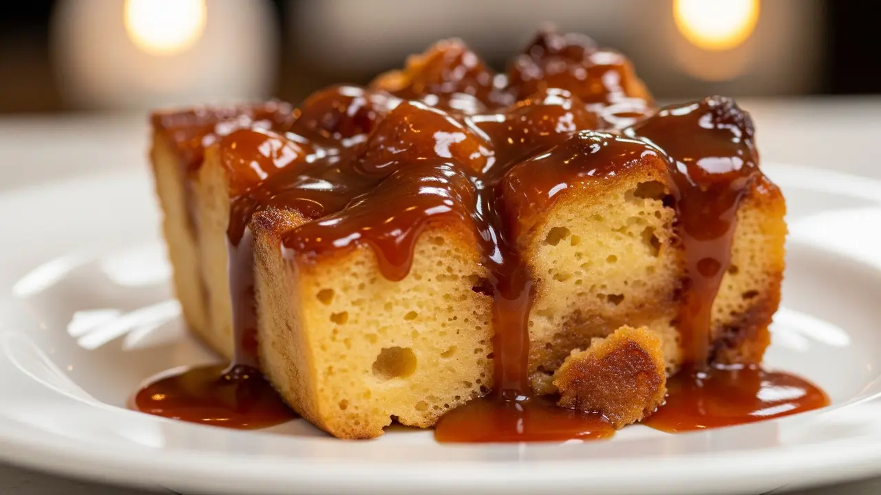 Puding Roti Karamel Lembut