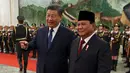 Kunjungan ini menunjukkan pentingnya hubungan Indonesia-China. (FLORENCE LO/POOL/AFP)