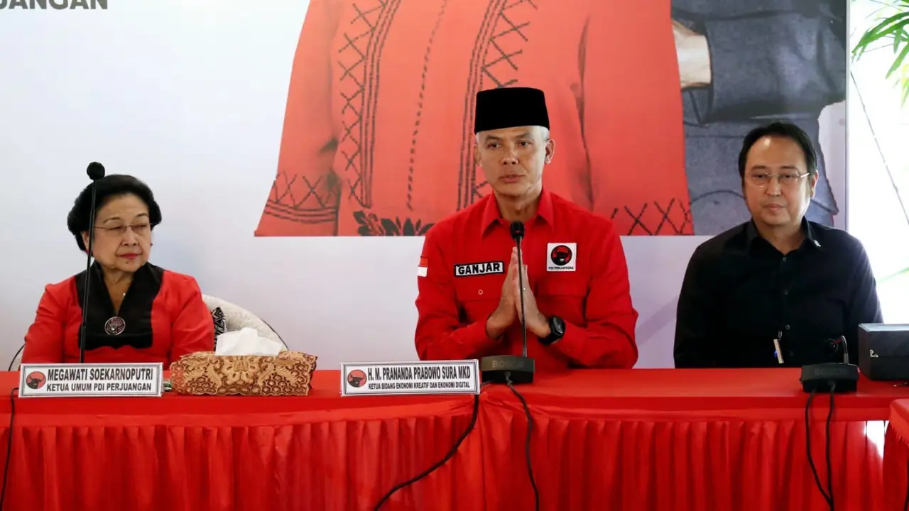 Ganjar Pranowo Resmi Ditetapkan Jadi Capres PDIP