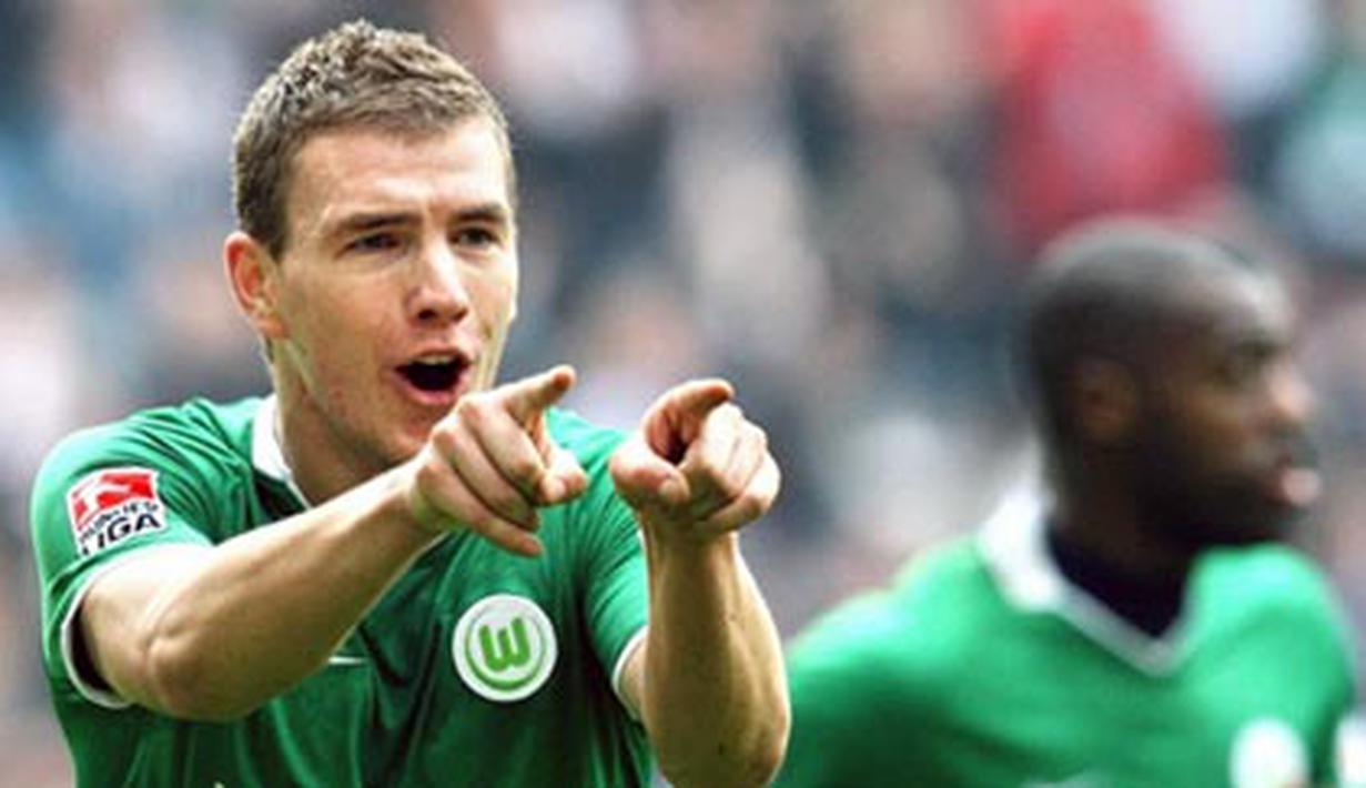 Edin Dzeko (© AFP 2009) - Foto Liputan6.com