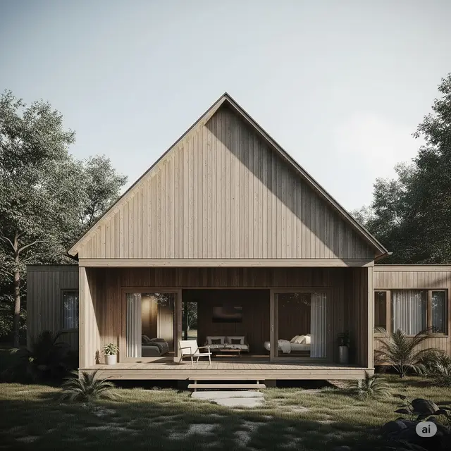 Rumah Sederhana Kayu Tapi Mewah