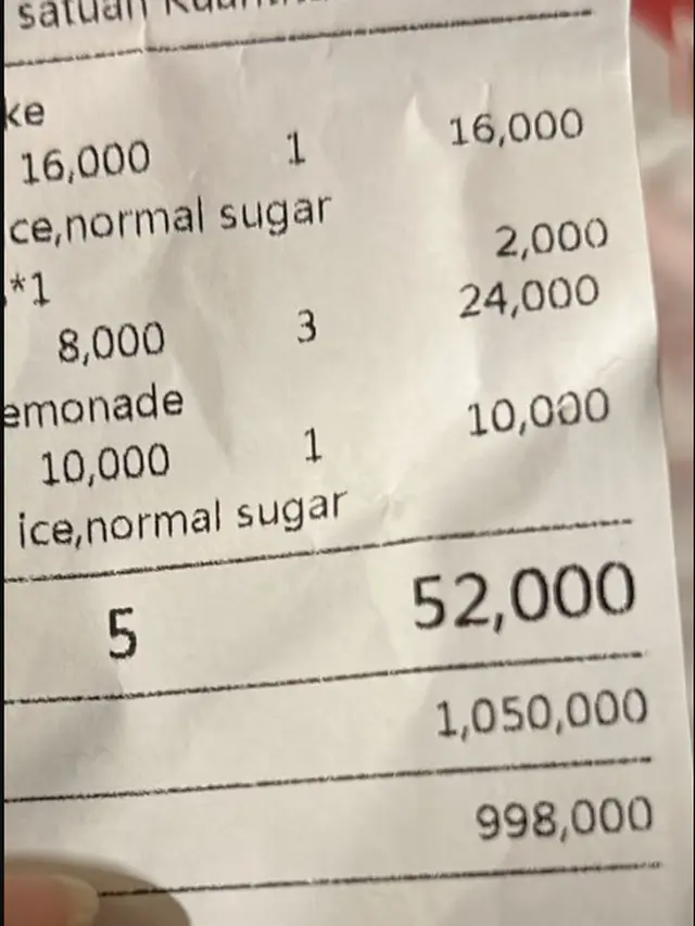 6 Potret Struk Belanja Total Jutaan Gara-Gara Salah Cetak Ini Bikin Kaget