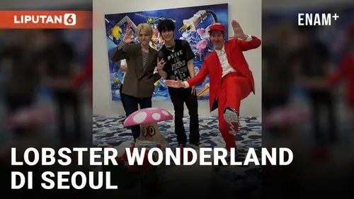 VIDEO: Sandara Park, Treasure Jihoon dan Yoshi datang ke Pameran Philip Colbert di Seoul