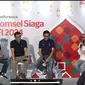 Konferensi pers Telkomsel mengenai kesiapan jaringan di momen Ramadan dan Idul Fitri 2024 dengan pembicara Vice President Corporate Communications & Social Responsibility Saki Hamsat Bramono (kiri), Senior VP Consumer Business Operations Telkomsel Gilang Prasetya, dan  Vice President Global Network Operations Telkomsel Galumbang Pasaribu. (Liputan6.com/ Agustin Setyo Wardani)