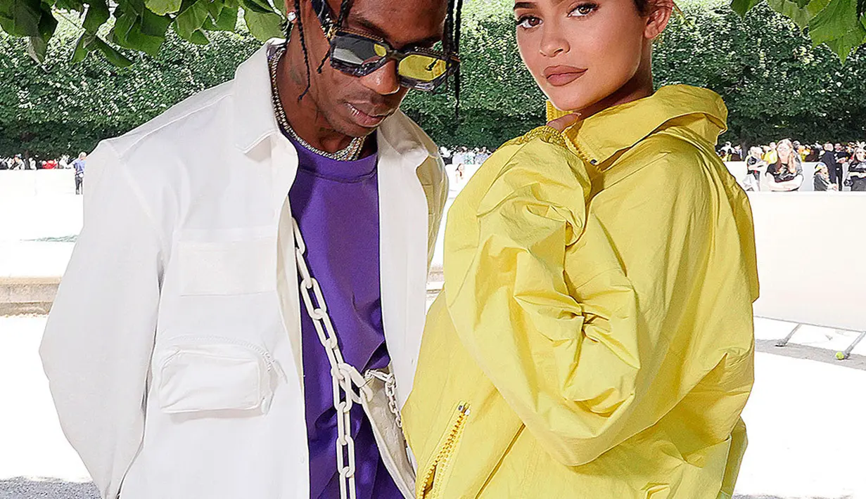 Ibu dari Stormi tersebut bahkan mengunggah suasana konser Travis Scott. (SWAN GALLET-WWD-REX-SHUTTERSTOCK)