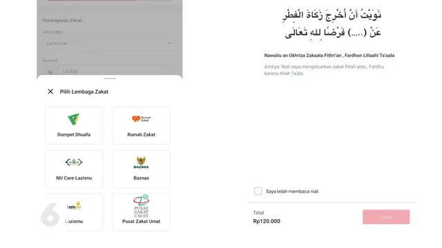 Cara Bayar Zakat Fitrah di Bukalapak