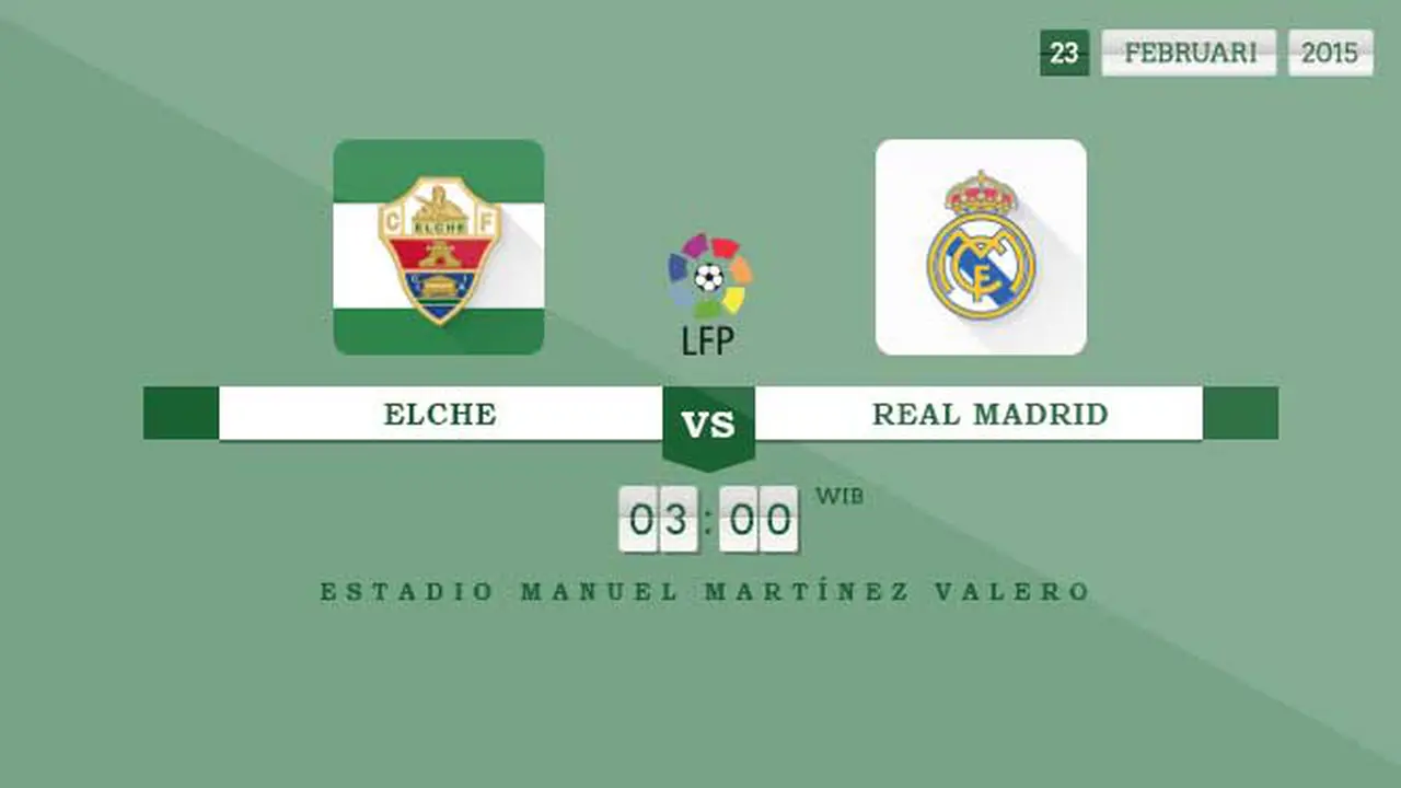 Elche vs Real Madrid 