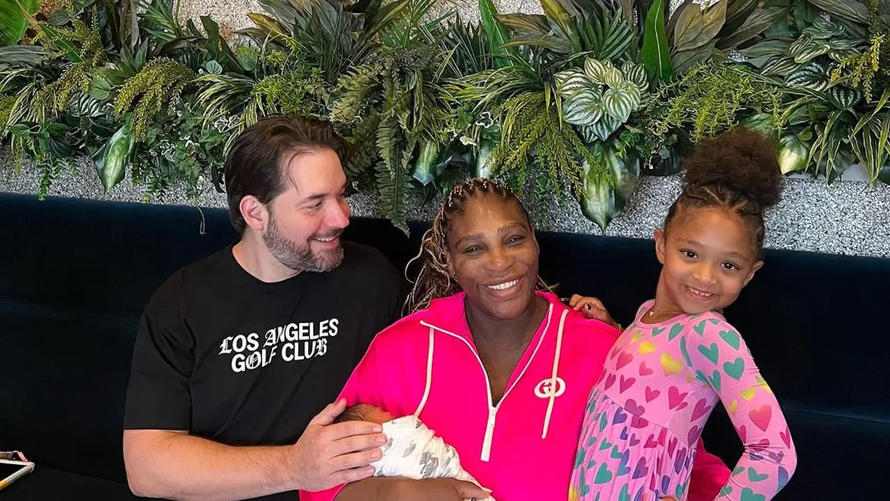 Alexis Ohanian Sambut Kelahiran Anak Kedua, Puji Serena Williams Ibu Terbaik Sepanjang Masa