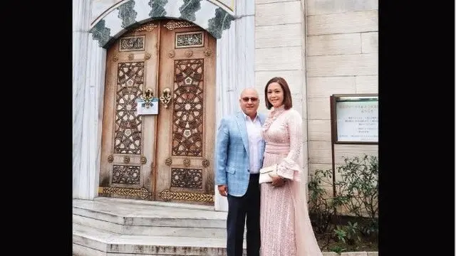 Maia Estianty di Masjid Camii, Tokyo