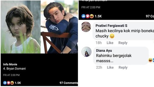 Komentar Kocak Netizen pada Foto Masa Kecil Artis, Bikin Ngakak