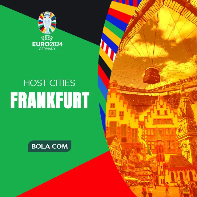 Piala Eropa 2024 - Ilustrasi kota Frankfurt sebagai venue Euro 2024