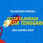 Klasemen Medali SEA Games 2019. (Bola.com/Dody Iryawan)