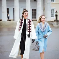 Inspirasi baju lebaran dari Queen Rania. (Foto: instagram.com/queenrania)