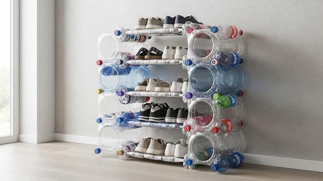 9 Cara Membuat Rak Sepatu dari Barang Bekas yang Estetik, Kuat dan Hemat