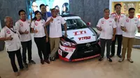 Toyota Team Indonesia  hadir di GIIAS 2017. (Herdi Muhardi)