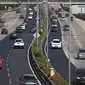 Suasana ruas Tol Jakarta Outer Ring Road (JORR) Ciledug, Jakarta, Senin (18/6). Nantinya, kendaraan golongan I dikenai tarif Rp 15.000 dari sebelumnya Rp 9.500. (Liputan6.com/Angga Yuniar)