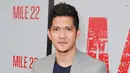 Aktor Indonesia, Iko Uwais memeriahkan acara gala premier film Mile 22 di Los Angeles, Kamis (9/8). Iko Uwais berperan sebagai polisi Indonesia yang bekerja sama dengan agen CIA dalam film besutan Peter Berg tersebut. (Rich Fury/Getty Images/AFP)