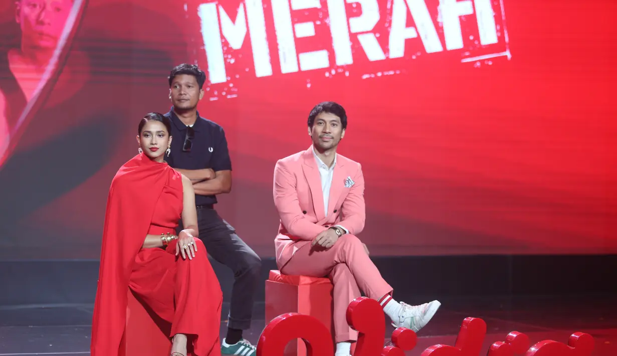 Bintang serial Zona Merah di Vidio Slate Announcement 2024, Kamis (29/1/2024) di Jakarta. [Foto: Bayu Herdianto/KapanLagi]