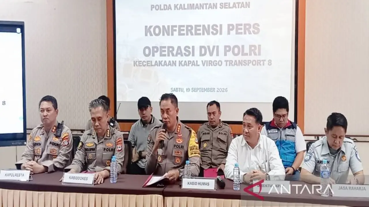 Polda Kalsel menyiapkan kontainer untuk jenazah korban KM Virgo Transport 8.