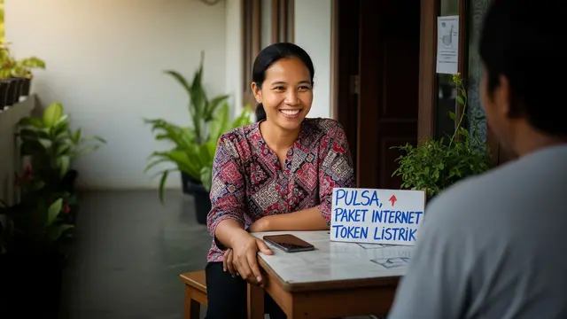 Usaha dari Teras Rumah yang Cepat Punya Pelanggan Tetap Model Konter Pulsa dan Paket Internet
