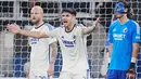 Kevin Diks, bek tengah FC Copenhagen berusia 27 tahun ini merupakan pesepak bola Belanda yang memiliki garis keturunan Indonesia, tepatnya dari Ambon. Saat ini ia tengah menjalani musim ketiga bersama FC Copenhagen. (AFP/Ritzau Scanpix/Liselotte Sabroe)