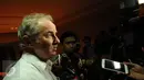 Alfred Riedl memberikan keterangan usai bertemu pimpinan PSSI di kawasan Stadion GBK Jakarta, Jumat (10/6/2016). PSSI resmi menunjuk Alfred Riedl sebagai pelatih Timnas Indonesia di Piala AFF 2016. (Liputan6.com/Helmi Fithriansyah)