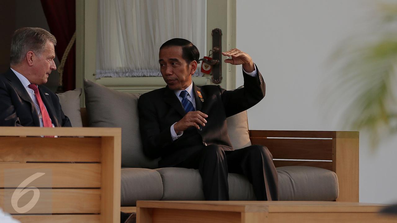 20151103-Mengintip Keakraban Presiden Jokowi Saat Bertemu Presiden Finlandia