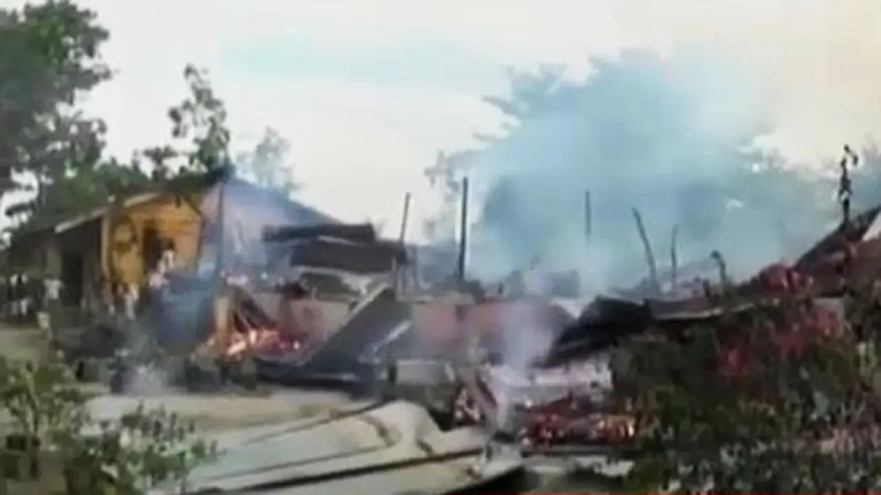 4 Rumah Ludes Terbakar