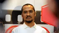 Samad menjelaskan bahwa KPK tidak pandang bulu. KPK tidak peduli mau presiden atau wakil presiden semuanya harus ikut aturan hukum yang berlaku, Jakarta Selatan, Rabu (28/8/2014) (Liputan6.com/Panji Diksana)