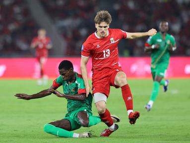 Mauro Zijlstra kembali mengalami cedera setelah membela Timnas Indonesia dalam ajang FIFA Series 2026. (Bola.com/M Iqbal Ichsan)