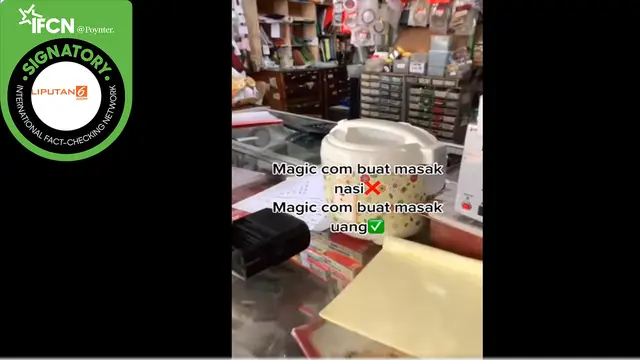 Klaim Panaskan Uang di Rice Cooker Bisa Membunuh Virus Covid-19