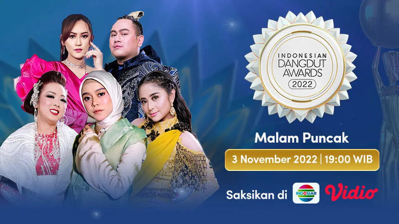 Live Streaming Malam Puncak Indonesian Dangdut Awards 2022