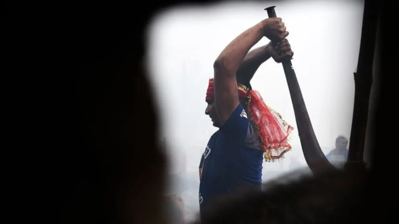 Diperkirakan 200.000 hewan mulai dari kambing hingga tikus dibantai selama Festival Gadhimai dua hari terakhir pada 2014