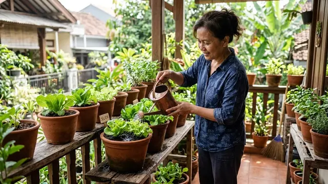 Cara Menanam Selada di Rumah