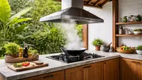 7 Desain Dapur Terbuka yang Asapnya Tidak Mengarah ke Rumah Tetangga