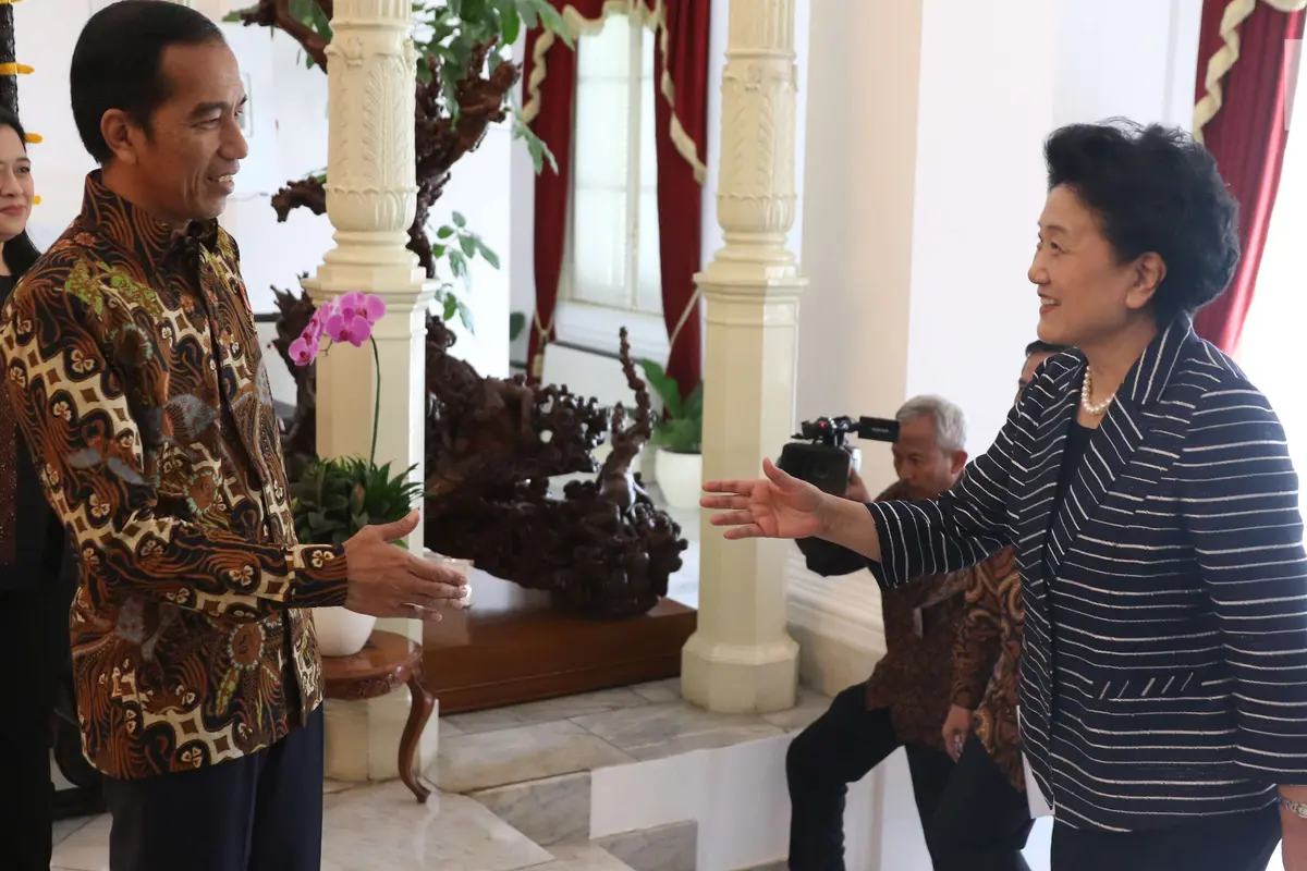 Jokowi Terima Wakil PM Tiongkok