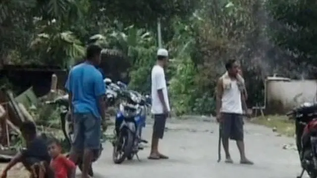 Bentrok Warga Di Ambon