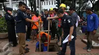 Gulungan Kulit Kabel Ditemukan di Medan Merdeka Selatan, Ini Kata Polisi