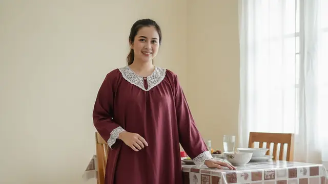 Model Gamis Daily Wear