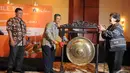 Kepala Dinas Pariwisata dan Kebudayaan DKI Jakarta Arie Budhiman saat membuka Forum Table Top di Jakarta, Rabu (3/12/2014). (Liputan6.com/Herman Zakharia)
